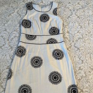 Boden embroidered summer cocktail dress